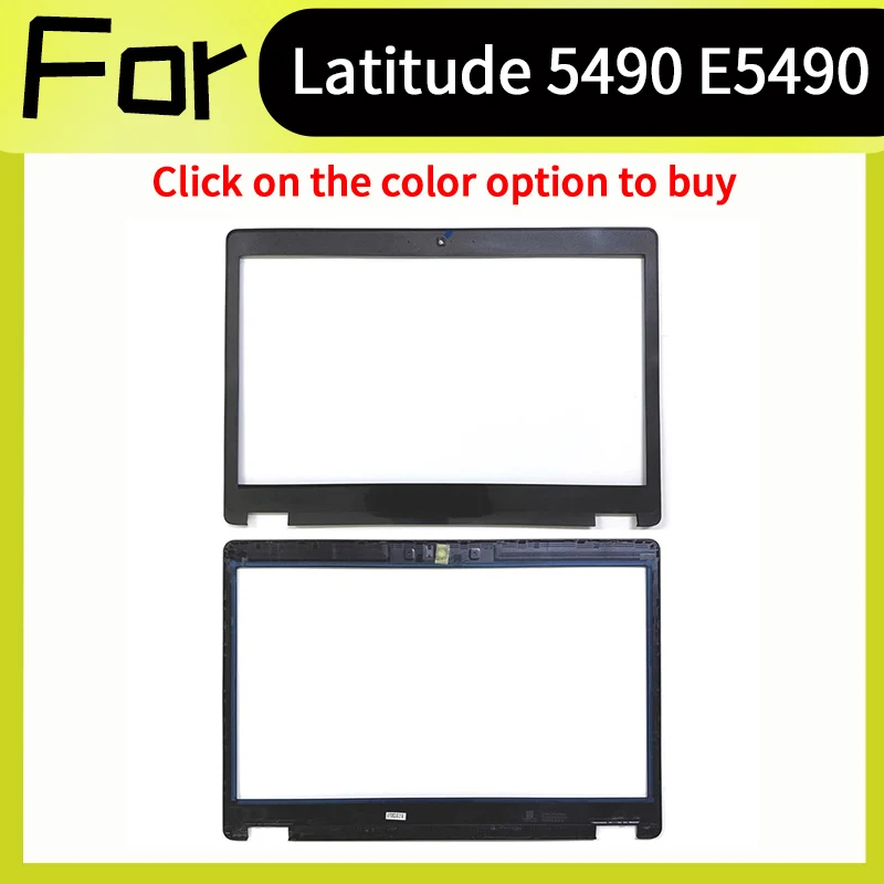 

New 0VRWJM For Latitude 5490 E5490 LCD Front Bezel Frame Cover Trim Bezel Cabinet Housing Shell