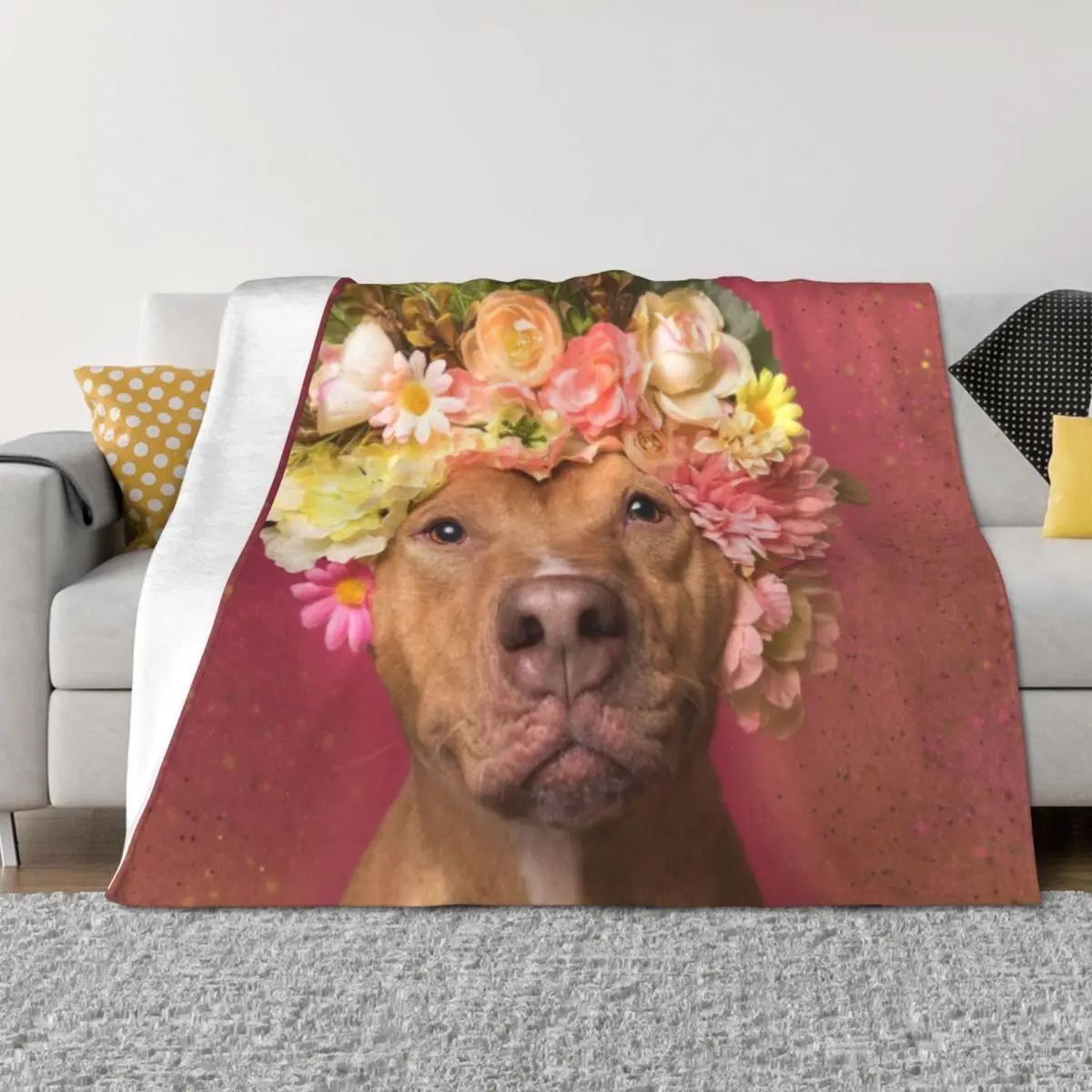 

Flower Power: Ashley Throw Blanket Cute For Baby Softest Comforter Blankets