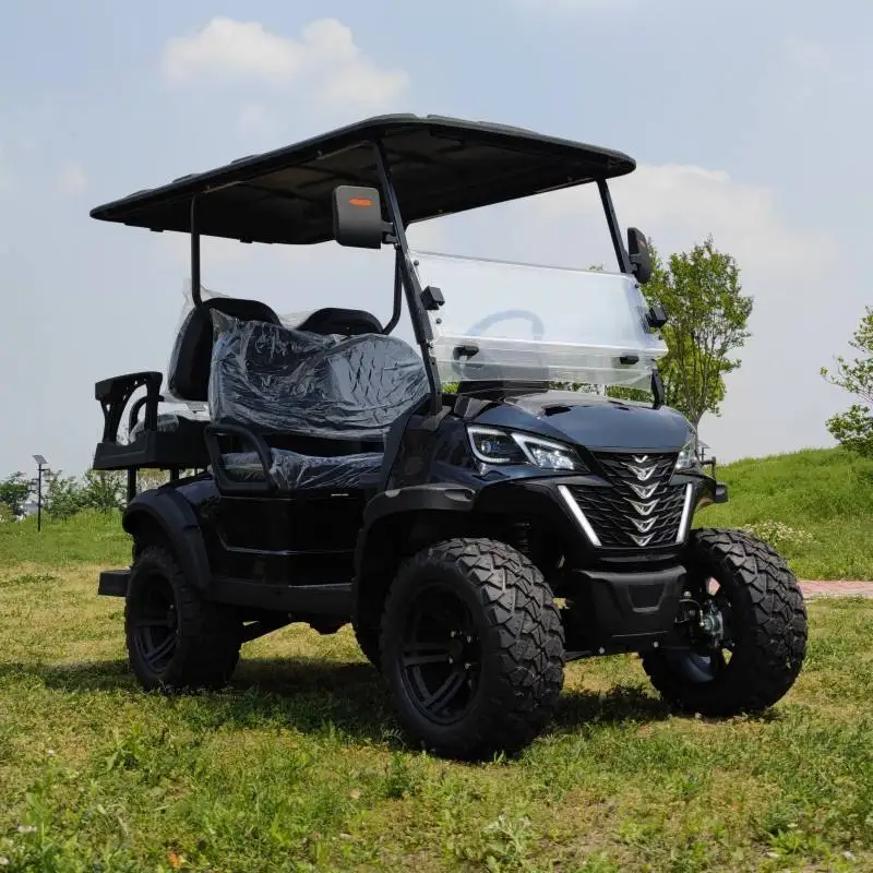 

Electric Vehicle Chassis Utility Vehicle Sightseeing Bus Car Electric Buggy Road Street Legal Golf Cart 4 Seater Golf Cart