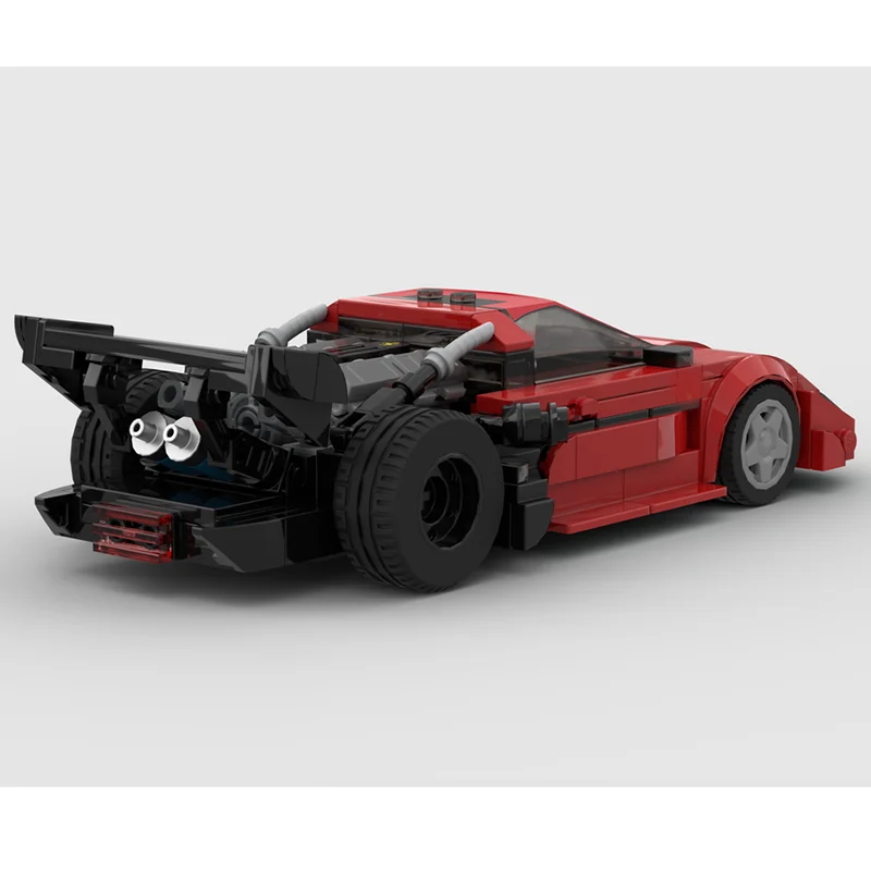 328PCSNew MOC модель автомобиля Speed Champion Super Parker спортивный автомобиль F40 DIY креативная головоломка детские строительные блоки подарок