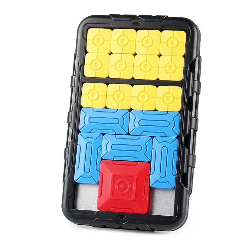 Intelligentes Huarongdao-Schiebepuzzle für Kinder, interaktives logisches Denkspiel für Eltern und Kinder, frühe Bildung, geistiges Spielzeug