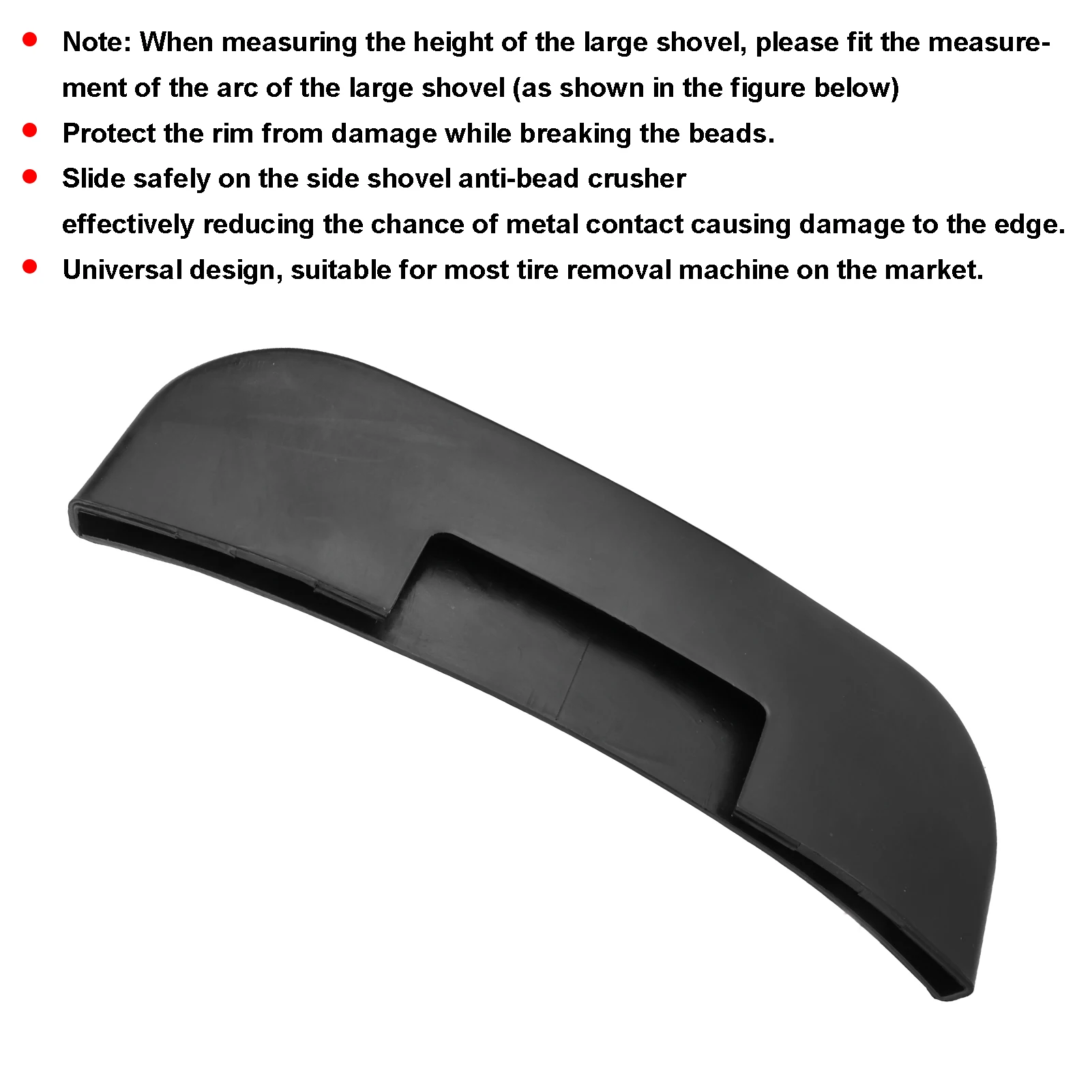 New 1Pc Black Tire Pressure Shovel Protective Sleeve Rims Protection Accessories for Tire Removal Machine Tire Repair Tools