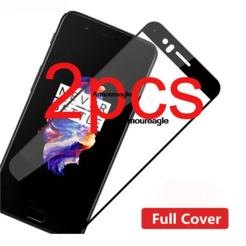 2pcs 3d tempered glass safety guard on for oneplus 5 full screen cover screen protector film for one plus 5 five 1+5 shield