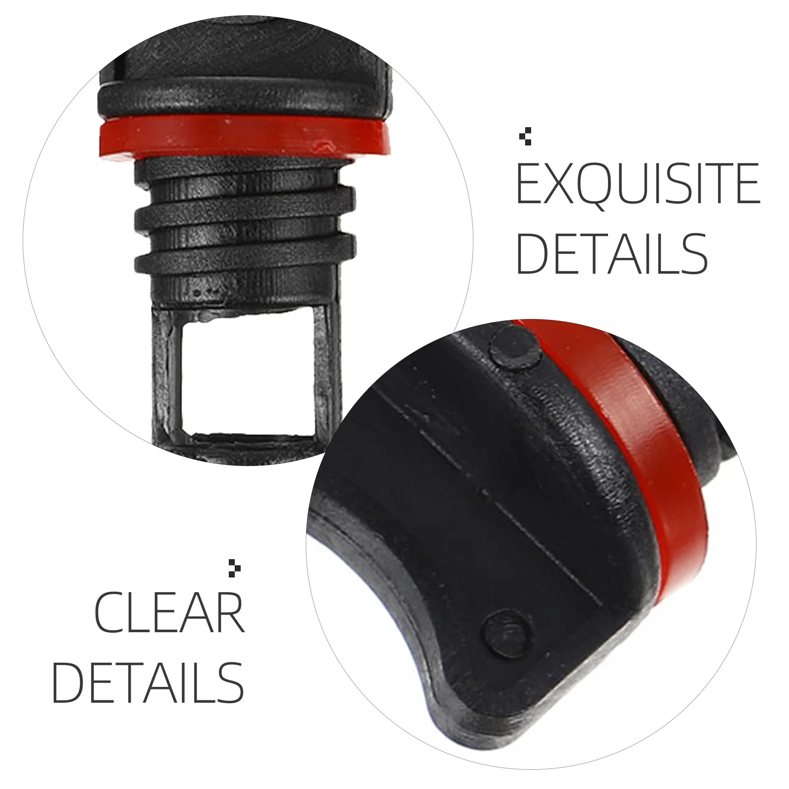 

3Pcs Nylon Kayak Drain Plugs for Boat Canoe Retention System Prevents Loss during Removal and Installation Kayak Scupper Plug