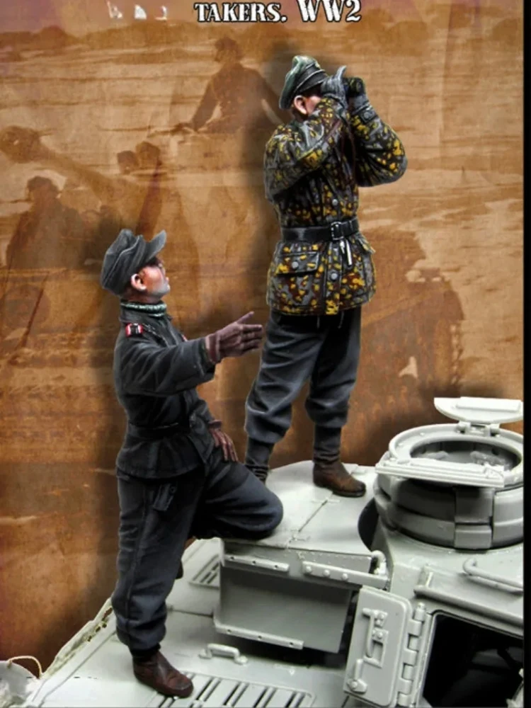 

1/35 искусственная фигурка из смолы, военная тема, немецкий солдат, несобранный и Неокрашенный GK,