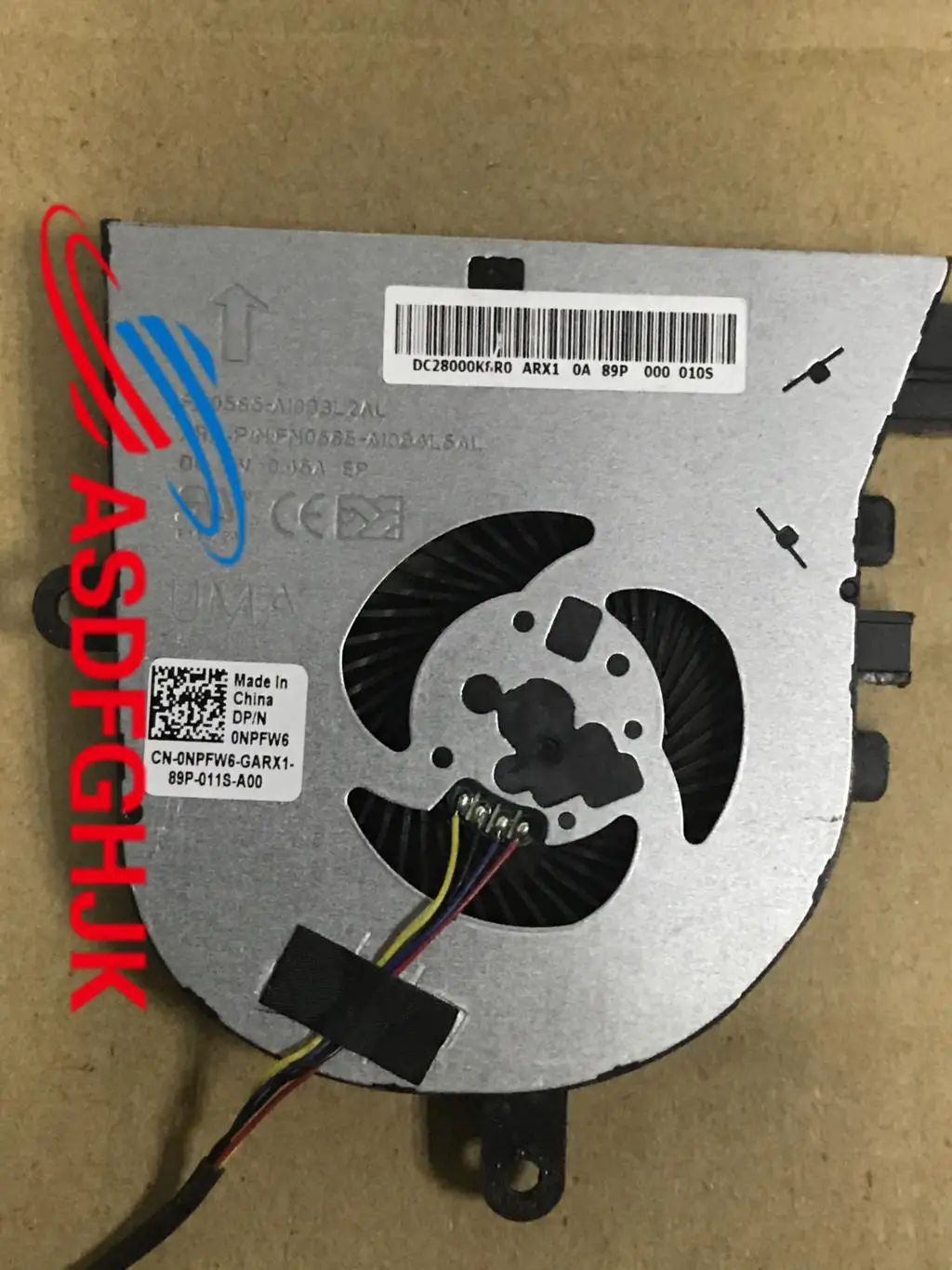 Original Fan for Dell Latitude 3590 Inspiron 15 (5570) Fan NPFW6 0NPFW6 CN-0NPFW6 Tested Fast Shipping