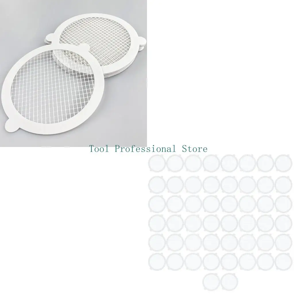 

57QF 50 шт./компл., простая установка, кухонная сливная наклейка, удобная круглая сливная наклейка, идеально подходит для и