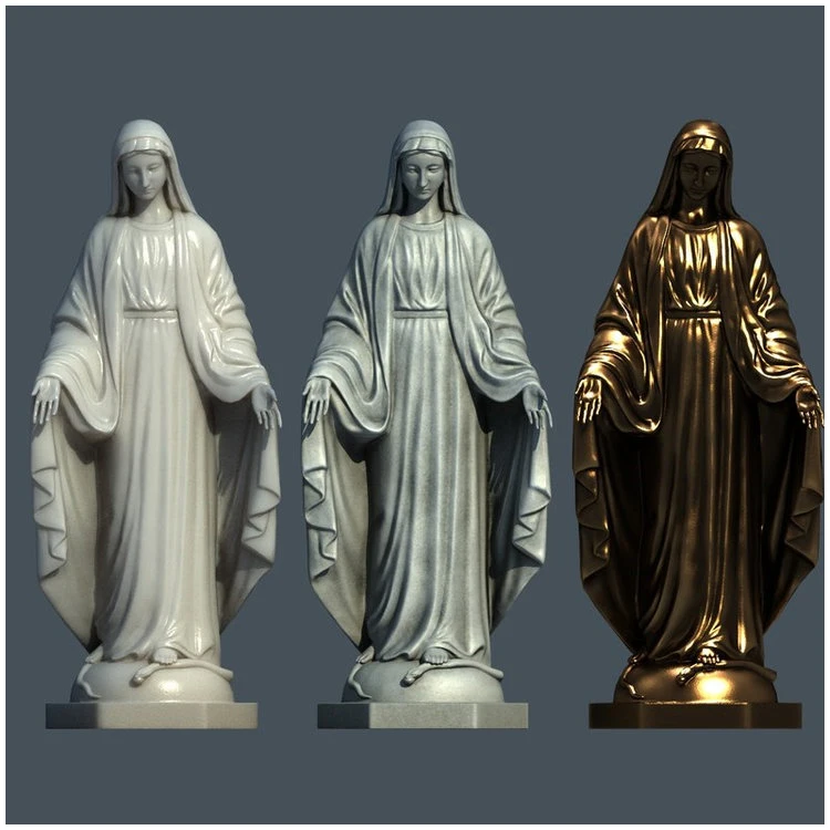 Marmorstatue, Marmor Segen Mutter Maria Statue
