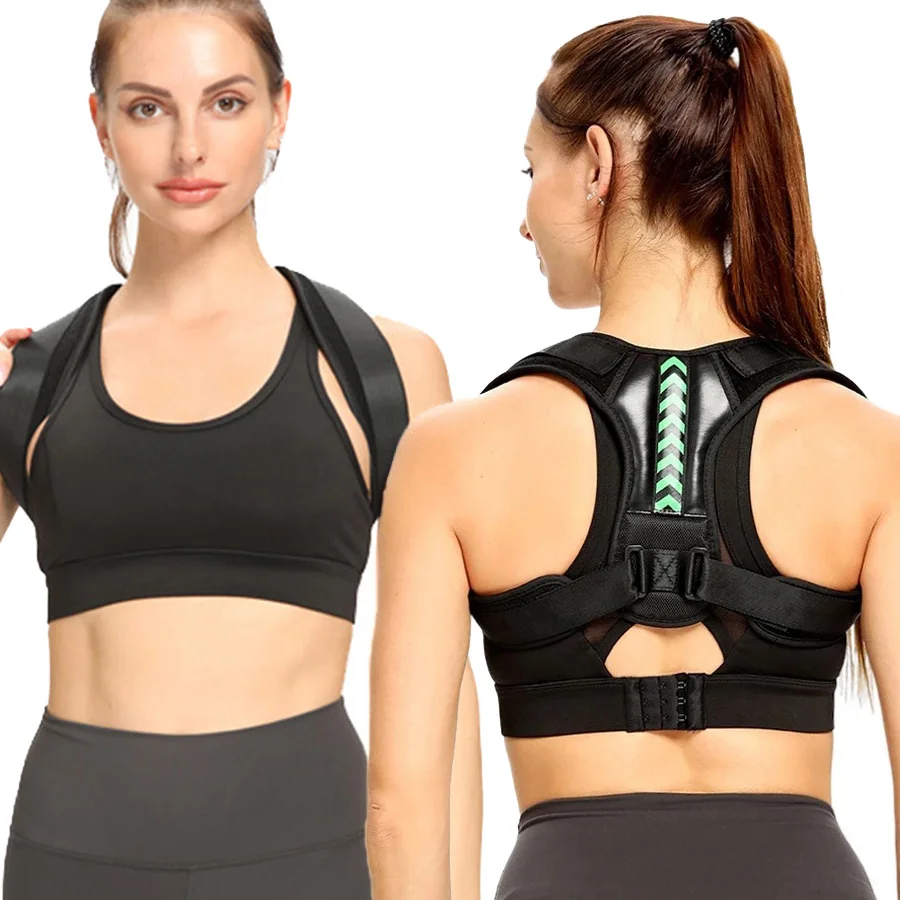 

Adjustable Posture Corrector for Women and Men,Brace Back Support Strap Belt, Non-Textile Materials for Pain Relief