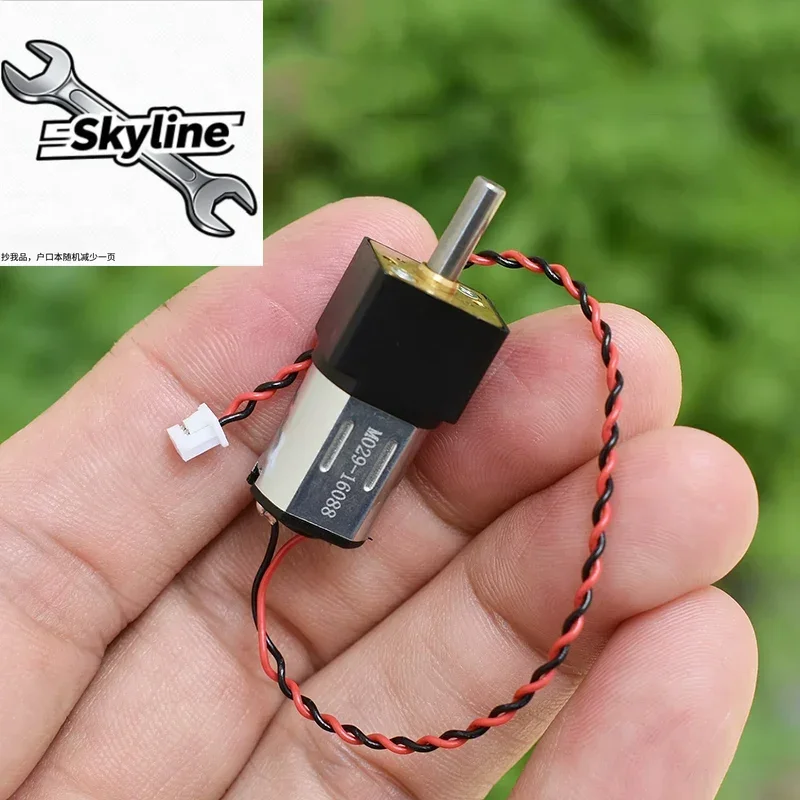 Mini N20 Full Metal Gear Motor DC 3V-6V 5V 170RPM Slow Speed Large Torque Micro Gearbox Gear Motor DIY Robot Hobby Toy Model