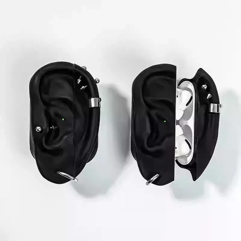 

Новый креативный силиконовый чехол в стиле панк для наушников Airpods Pro1/Pro2/AlrPods 3, защитный чехол, аксессуары для наушников