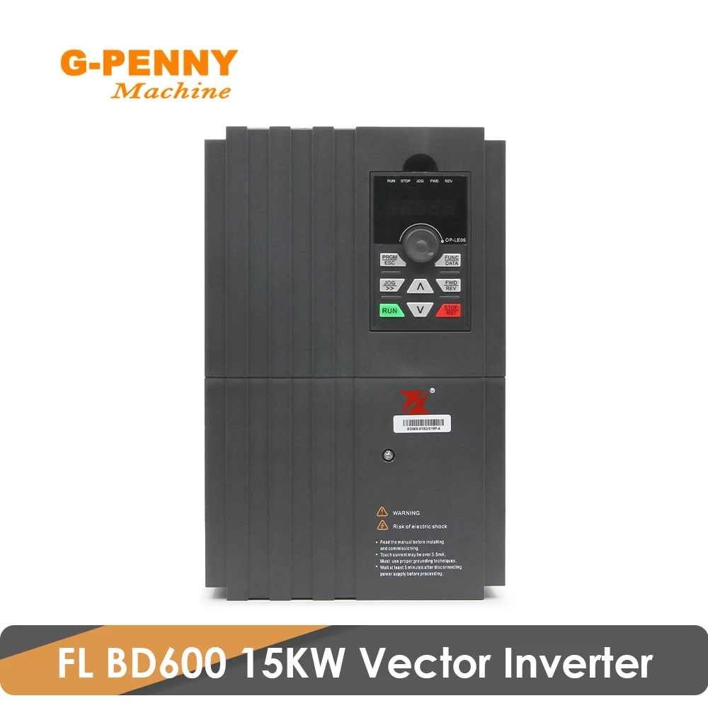 15KW FuLing BD600 Inverter 220v/380v Variable frequency Drive 3 phase Output Motor Speed Control 0-1000Hz vector control