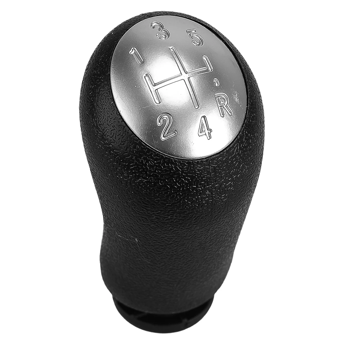 5 Speed Gear Shift Knob 8200059578 8200379950 8200059575 Fit for Renault Laguna 2 Dacia Dokker Duster Matte Silver Top Cover