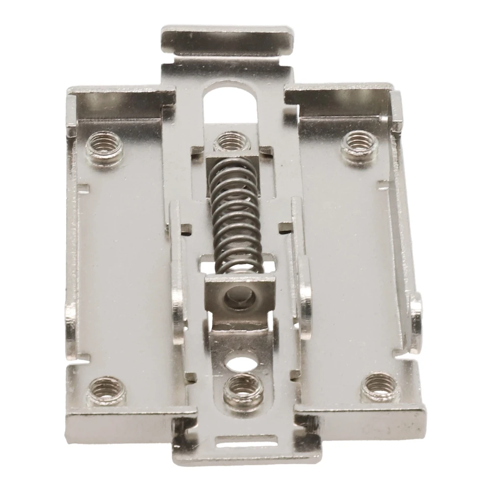 Clip Relay Mounting Rail Mount Bracket 35mm 80*44mm Accessories Metal Professional Single-phase Sliver Solid State