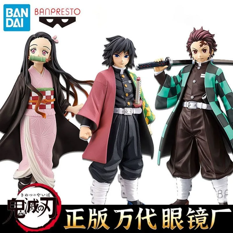 

Authentic Japanese Bandai Spirits Demon Slayer Kimetsu No Yaiba Figure Set Tanjiro Nezuko Inosuke Hashibira Zenitsu Gift