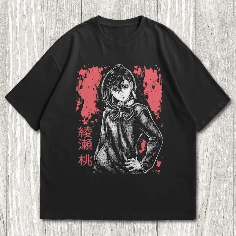 DanDaDan Shirt, Turbo Ganny, Momo Ayase Anime T-shirt, Anime Clothes & Merch for Otaku, DanDaDan T-shirt