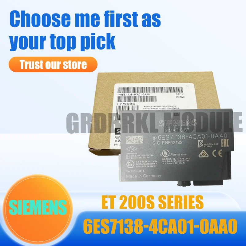 

New Original SIEMENS 6ES7138-4CA01-0AA0 6ES7 138-4CA01-0AA0 ET200S power module