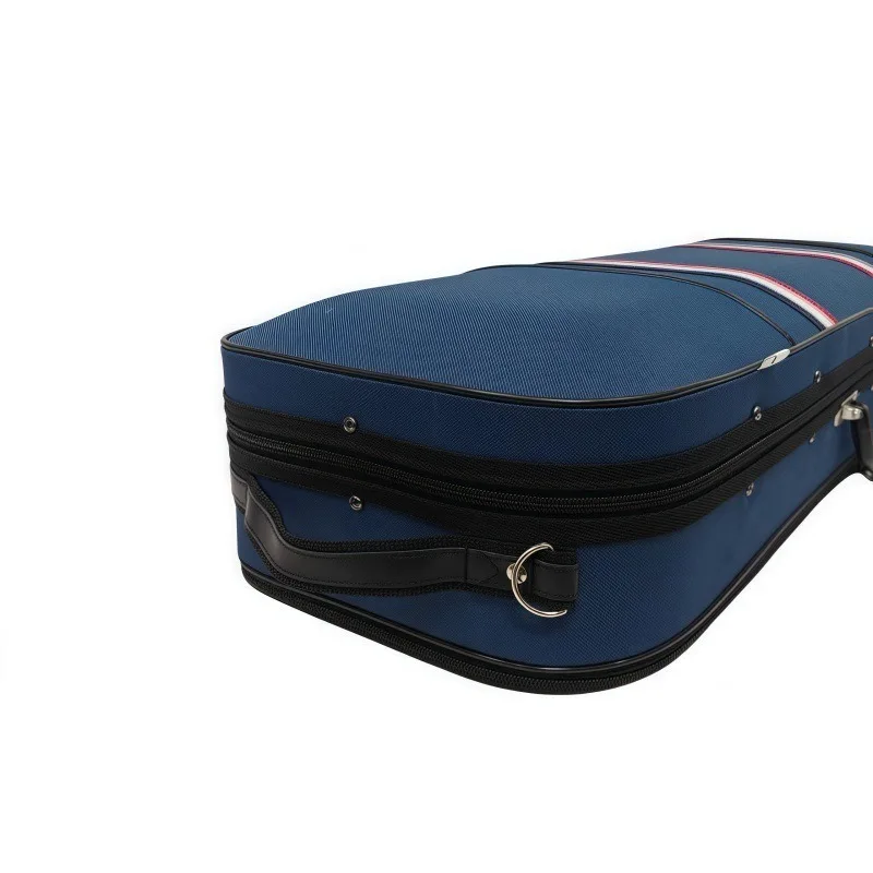 Lightweight Tri Color Woven Violin Case Children's Bottom Full Spectrum Bag Violin Case Handheld Stringed Instruments Box - Image 6