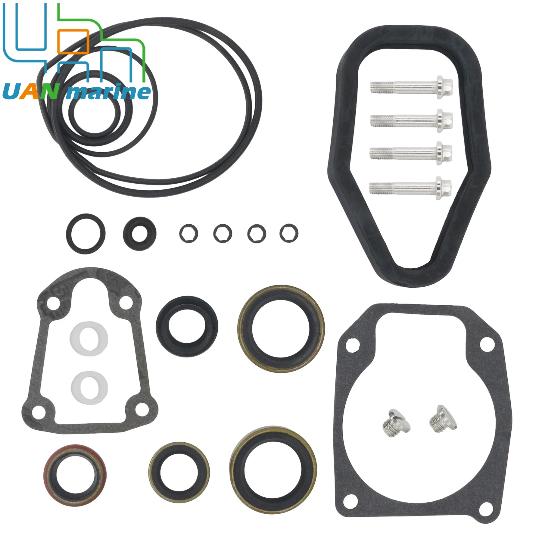 

Комплект уплотнений нижнего блока 5000309 для лодочных моторов Johnson Evinrude 2-тактных 40-75 л.с., аналог 777558, 0396349, 18-8383