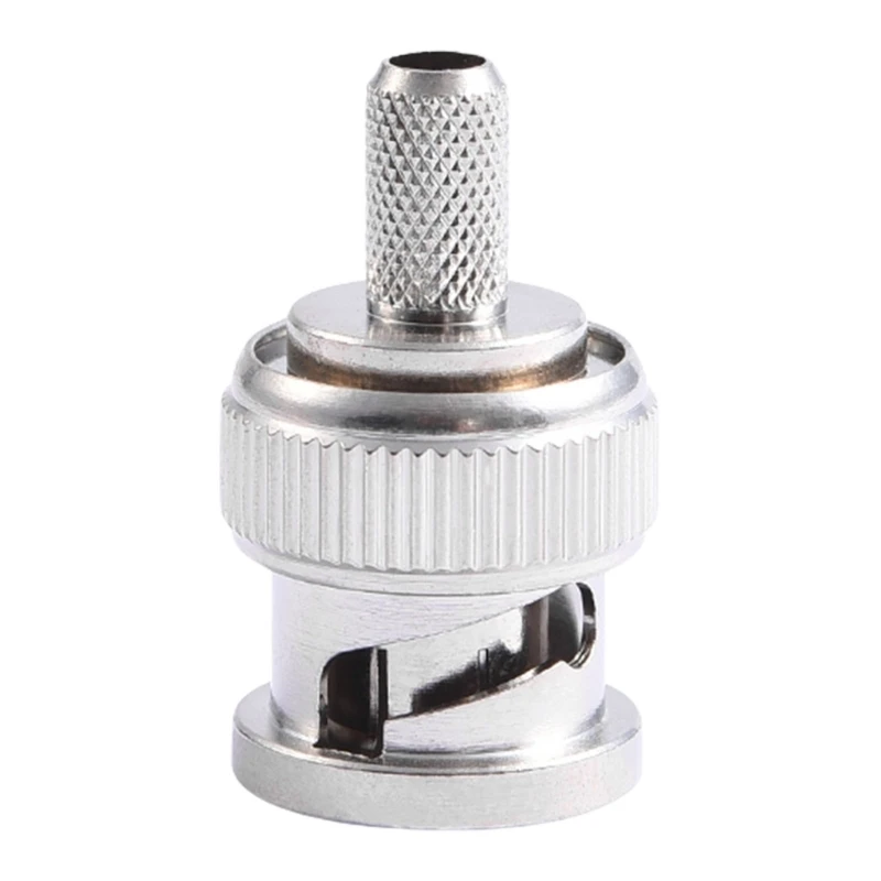 BNC Stecker Fenster Gerade Crimp für RG174 RG316 RG179 Kabel Stecker