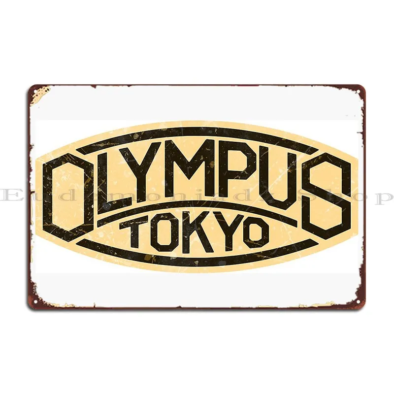 olympus vintage Metal Sign Poster Customize Painting Designs Poster Mural Tin Sign Poster