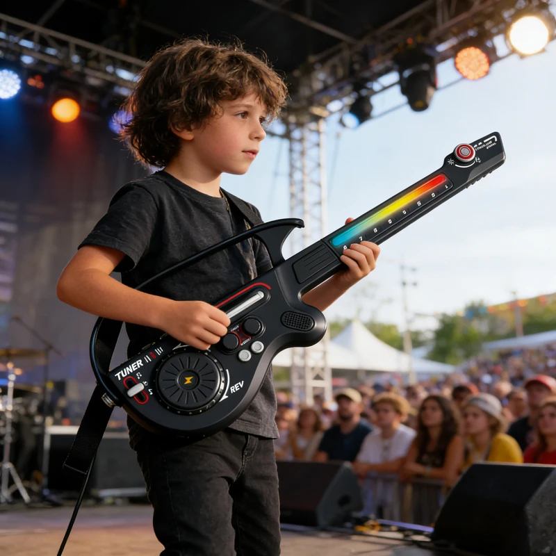 

Детская гитара, складная электронная музыкальная игрушка, многофункциональный инструмент, без струн, развивающие игры для детей, девочек и мальчиков