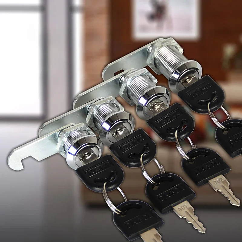 

1PC Tongue Lock Filing Iron Mailbox Changing Cabinet Lock Core Filing Cabinet Acrylic Door Panel Lock Core