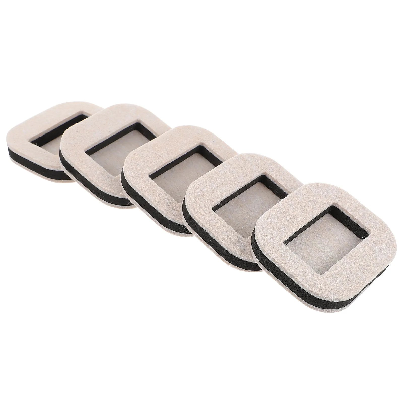 5Pcs Pulley Chair Leg Caps Anti-Slip Furniture Protectors Pads Stopper for Hardwood Ceramic Tile Floor Scratch Prevention