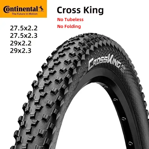 Continental Cross King 27.5 29 2.2 2.3 MTB 스틸 와이어 Tire180TPI 산악 자전거 ShieldWall 시스템 비접이식 타이어