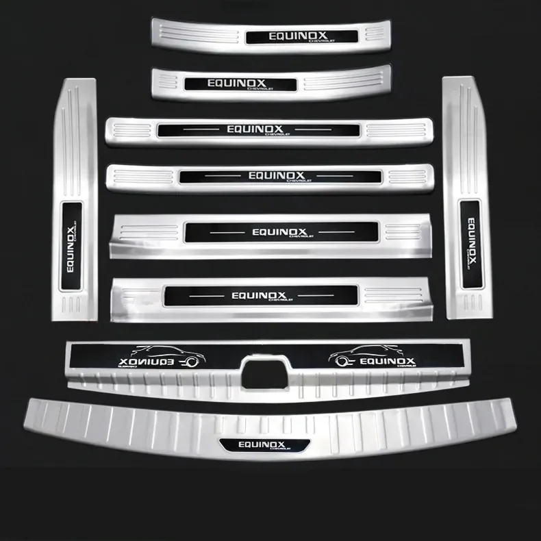 

For Chevrolet Equinox 2017-2023 stainless steel Threshold guard Trunk threshold guard anti-scratch protection car accessories