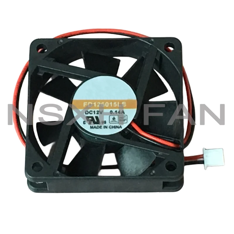 NEW FD126015LB 6015 6CM 12V 0.075A Ball Bearing Silence Cooling Fan