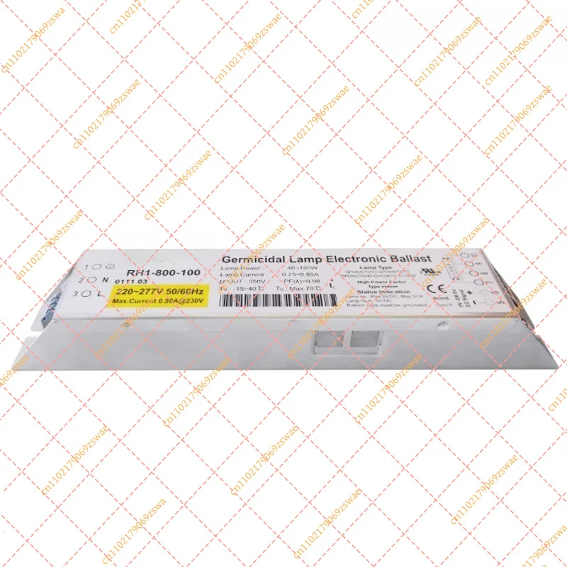 Ultraviolet Lamp Electronic Ballast RH1-800-100 40-100W UV Light Spare Parts
