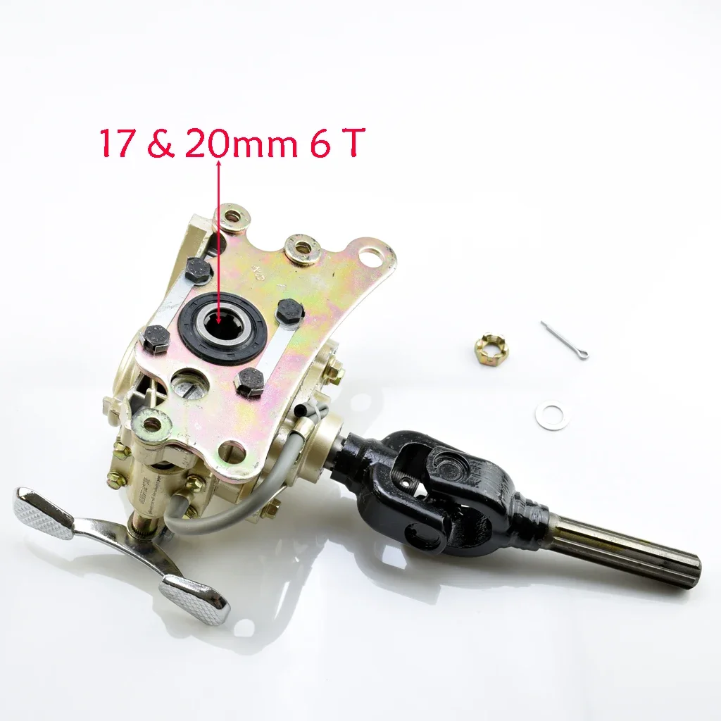 Heavy Duty Double Speed Forward and  Reverse Gear Box for 125CC-1000CC Quad UTV Go Kart Case Assembly ATV