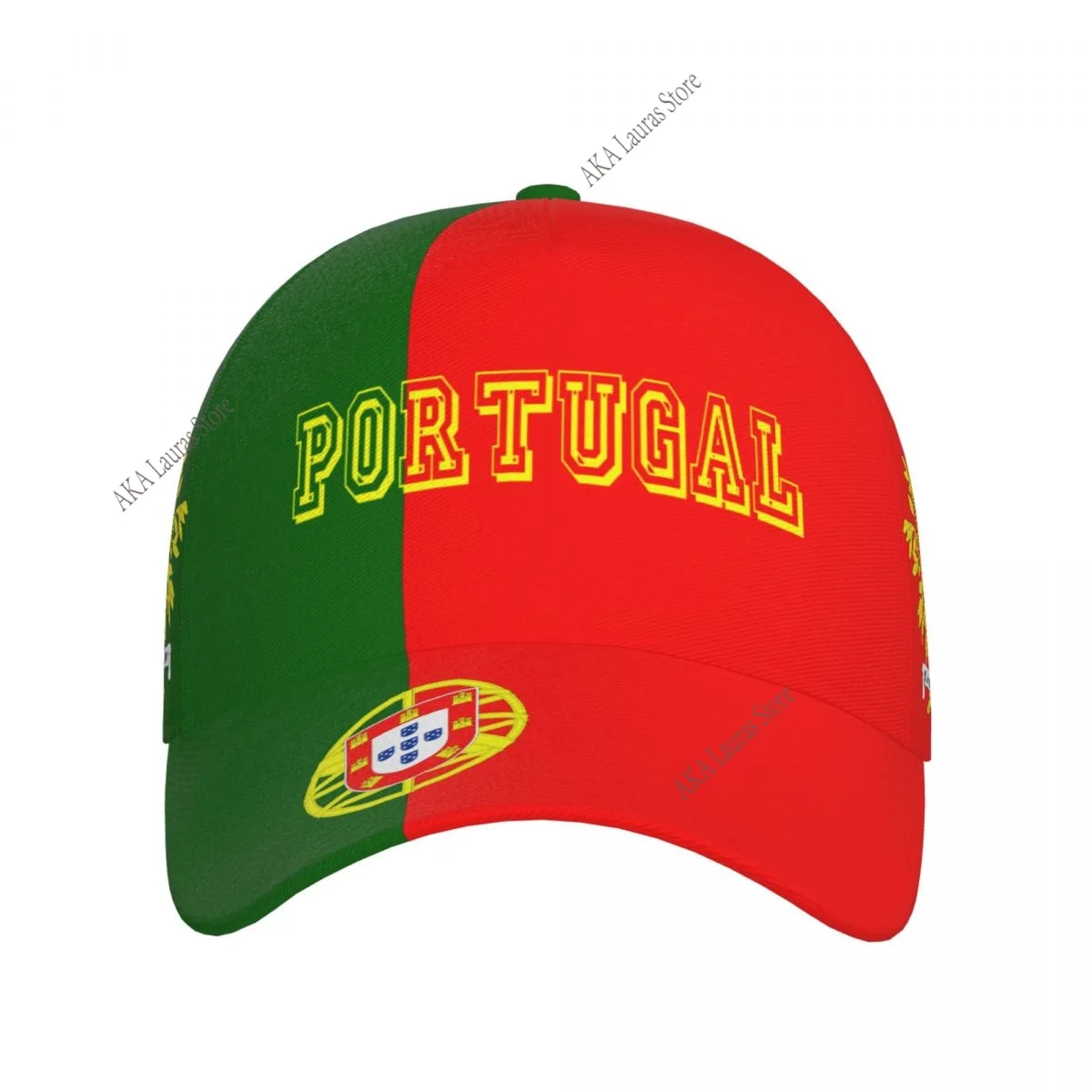 Vertical Flag Of Portugal Baseball Cap Hat for Men Women Hip Hop Hats Trucker capUnisex