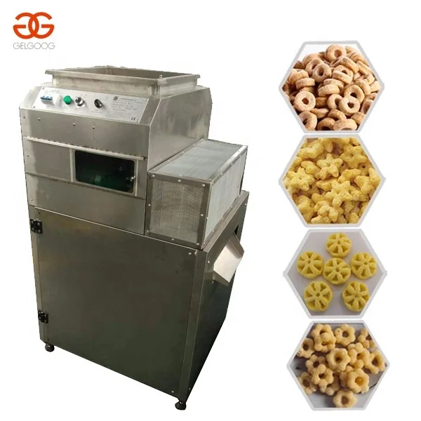 Cream Cheese Wheat Rice Corn Puffs Snack Food Making Machine