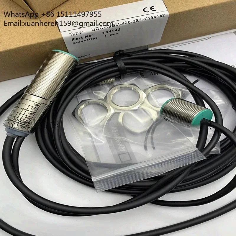 

New Ultrasonic Sensor in Stock UDC-18GM-400-3E3/E2/3E1 High Quality Seller One-year Warranty