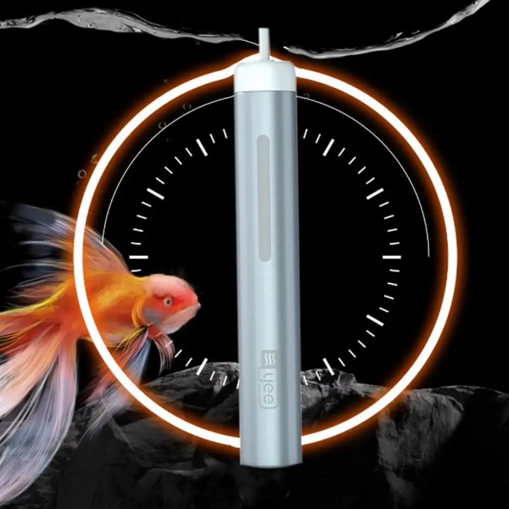 25/50/75W Aquarium Submersible Heater Adjustable Temperature Control Turtle Heating Rod 26-34°C Mini Automatic Thermostat