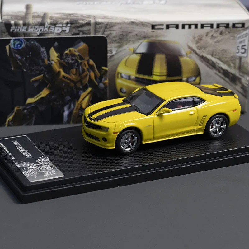 

Diecast FW 1:64 Scale Chevrolet Camaro Alloy Car Model Collectible Toy Gift Souvenir Display Ornament