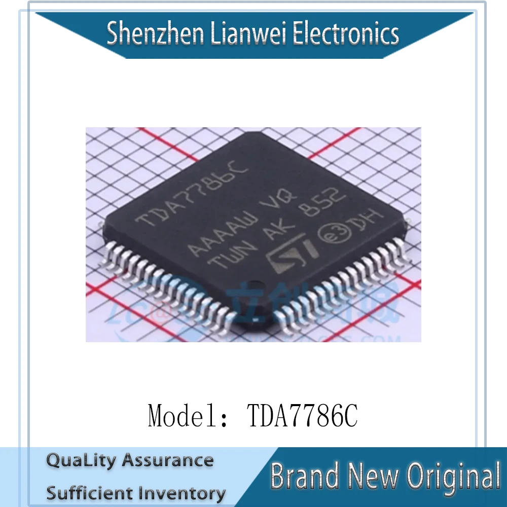 

100% New Original TDA7786C IC RF Receiver Chipset LQFP-64