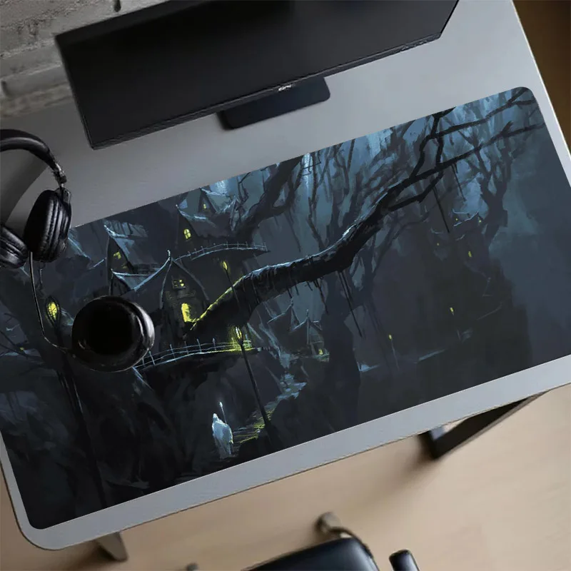 

Large Gaming Mouse Pad Desk Mat Home Pc Accessories Pad for Computer Mouse Mat Set Up Table Mat Extended Pad Mousepad Speed
