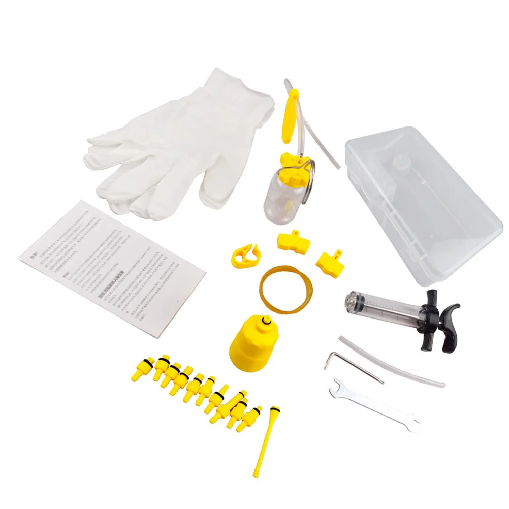 

Disc Brake Tool Oil Bleed Kit Repair Bicycles Durable Bike Maintenance Portable Long Use Brake Oil Bleed Kit High Quality