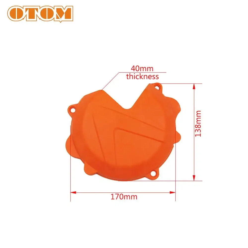

OTOM для KTM HUSQVARNA EXC XCW SX XC TC TE 250 300, защитная крышка сцепления, крышка сцепления двигателя, защита магнитного насоса