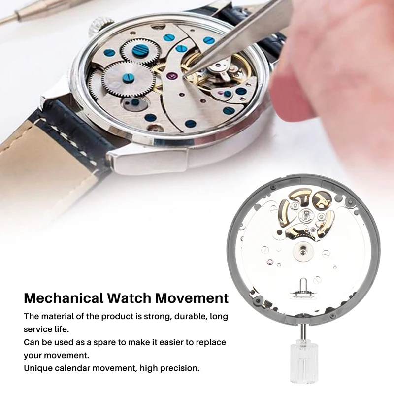 2Pcs NH38 Movement Standard NH3 Series Automatic Mechanical Watch Movt Parts For Seiko SII NH38/NH38A Watch Parts