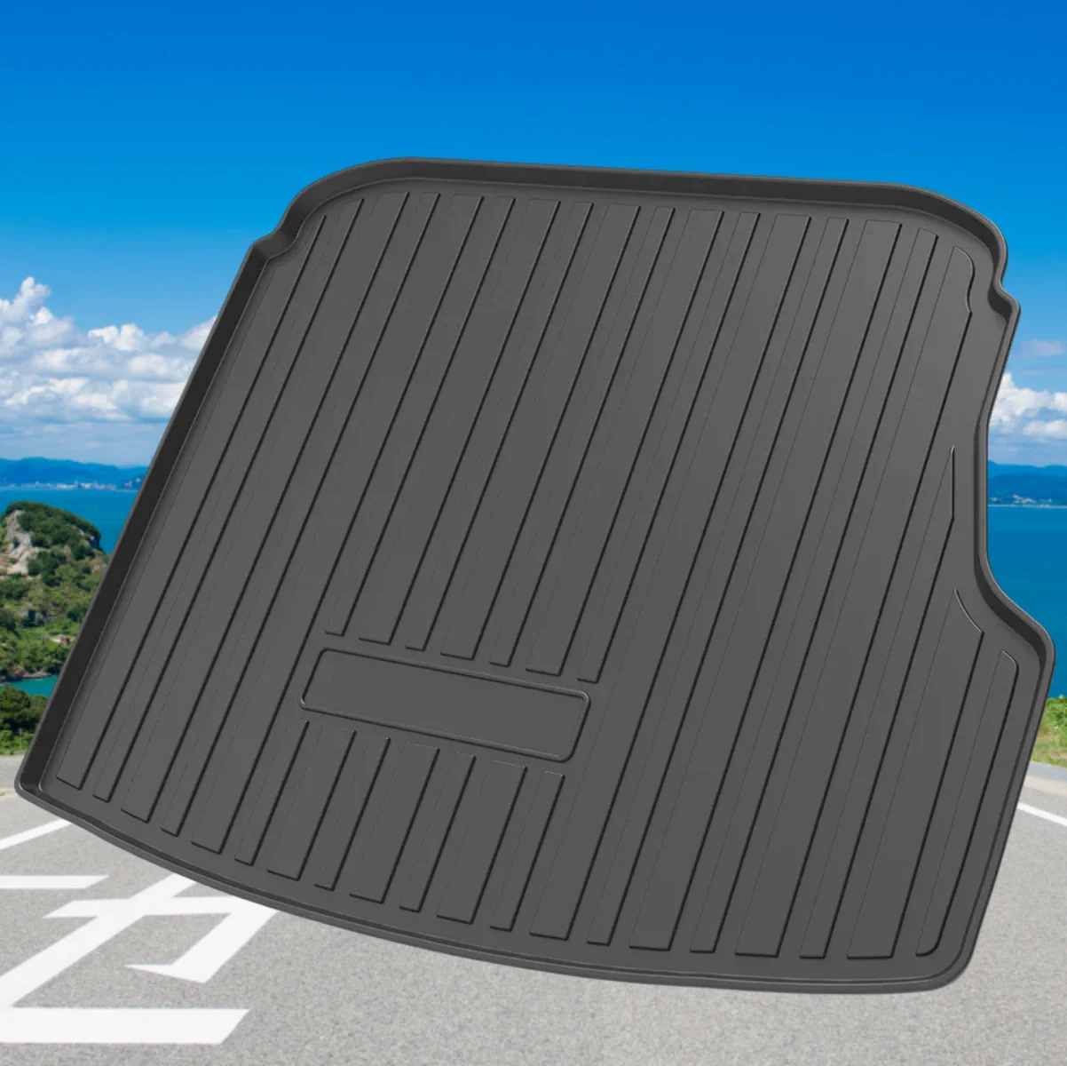 

Для Geely Galaxy L6 2023-2024 автомобильный грузовой вкладыш всепогодный TPE нескользящий коврик для багажника водонепроницаемый лоток аксессуар для ковра багажника