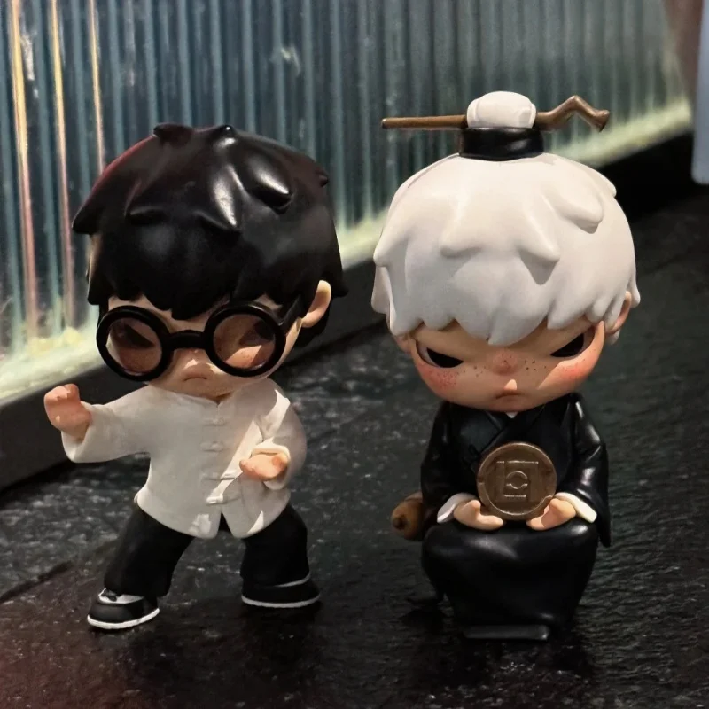 

original Genuine POPMART Hirono Clot Series 8.0 Blind Box Handmade Trendy toys Ornament Mystery Box Gift For Birthday gifts
