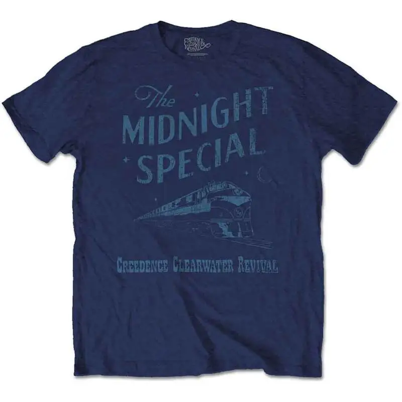 Creedence Clearwater Revival Midnight Special Camiseta Azul Marinho