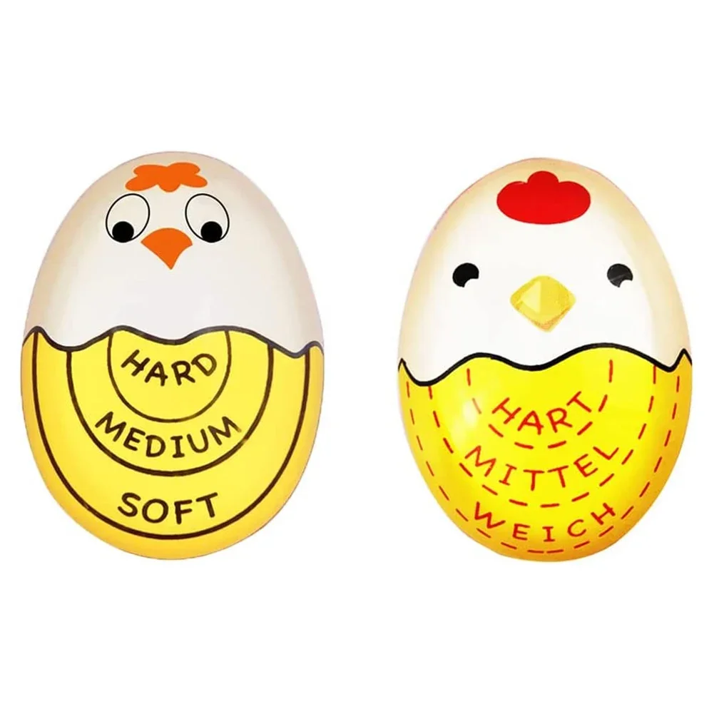 Exquisite Workmanship Egg Timer Color Changing Feature Soft to Hard Indication Made with Food Safe Resin Easy to Use and Clean