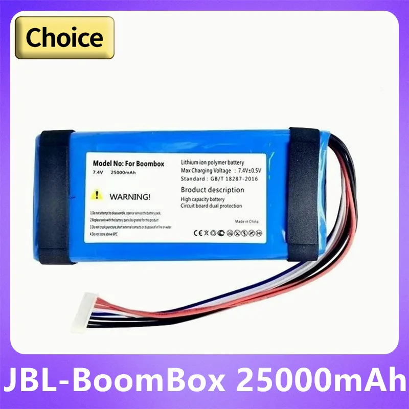 

For JBL Boombox Boombox 1 GSP0931134 01 25000mAh Li-ion Battery Boombox1 Boombox 1 Player Speaker Batteries