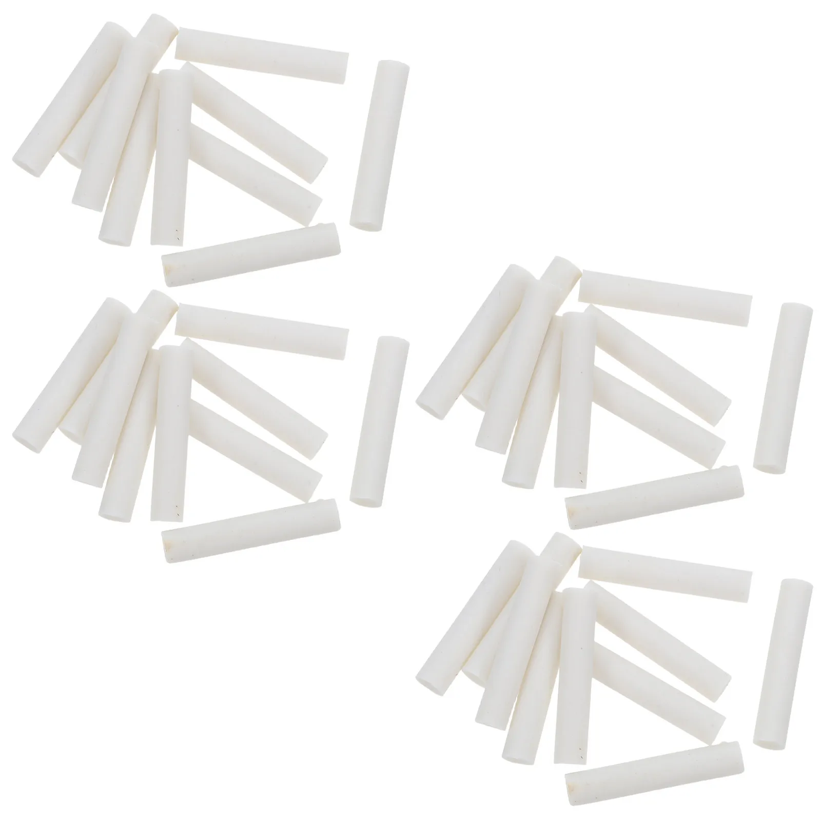 90Pcs Electric Eraser Refills Soft Rubber Replacement 5x25mm for Artists Sketch Drawing Drafting Painting School Supplies