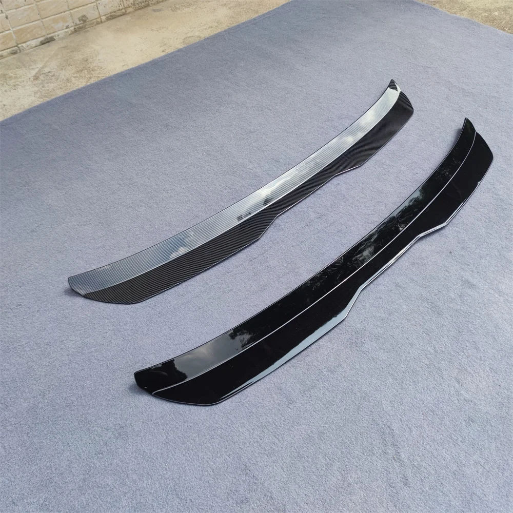 Roof Wing Lip Spoiler For SUZUKI SWIFT 6 SPORT 2018+ ABS Plastic Glossy Black Hatchback REAR WING SPOILER